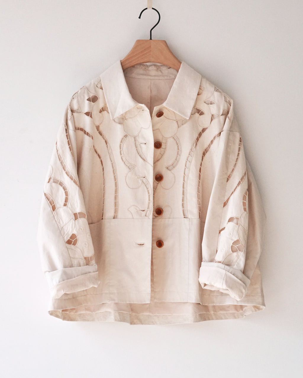 Ivory Cutwork March Jacket