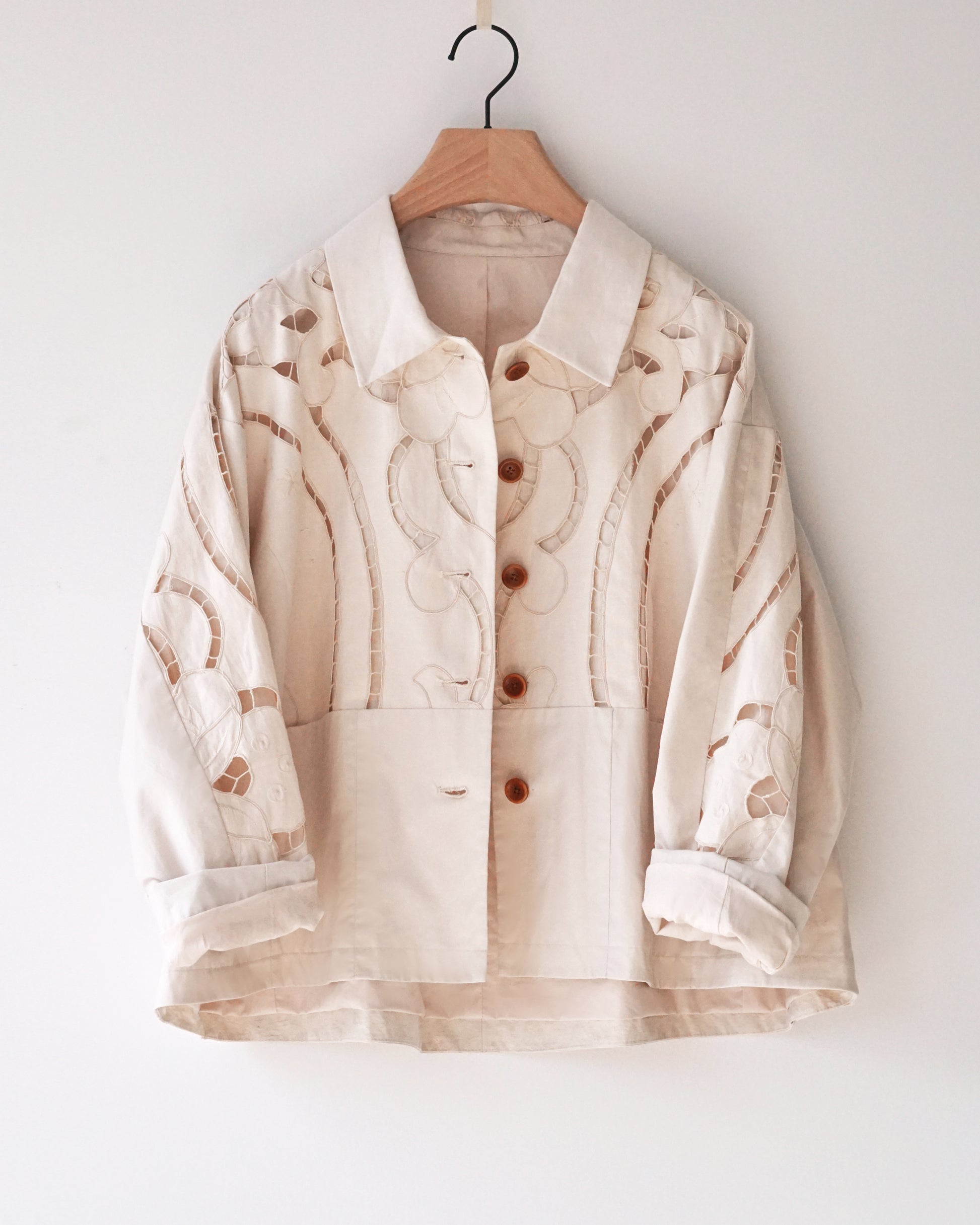 Ivory Cutwork March Jacket