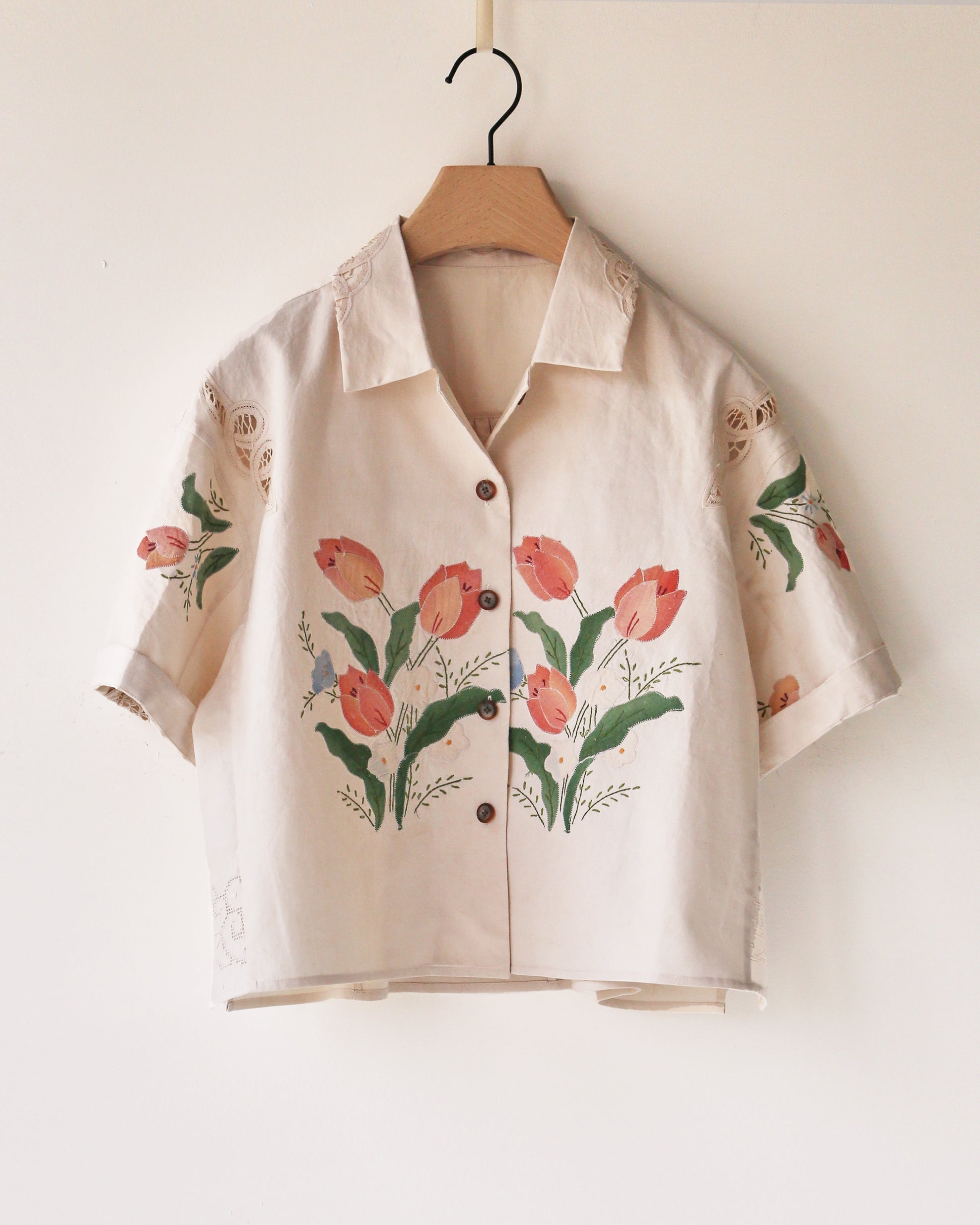 Morning Tulip Note Shirt