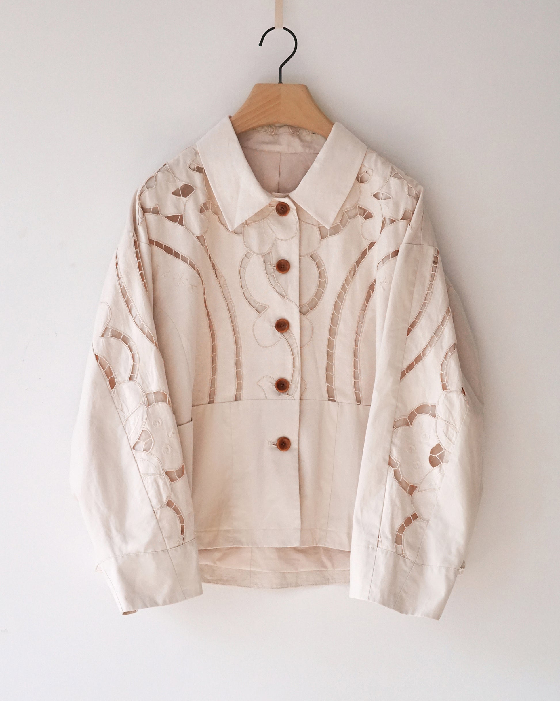 Ivory Cutwork March Jacket