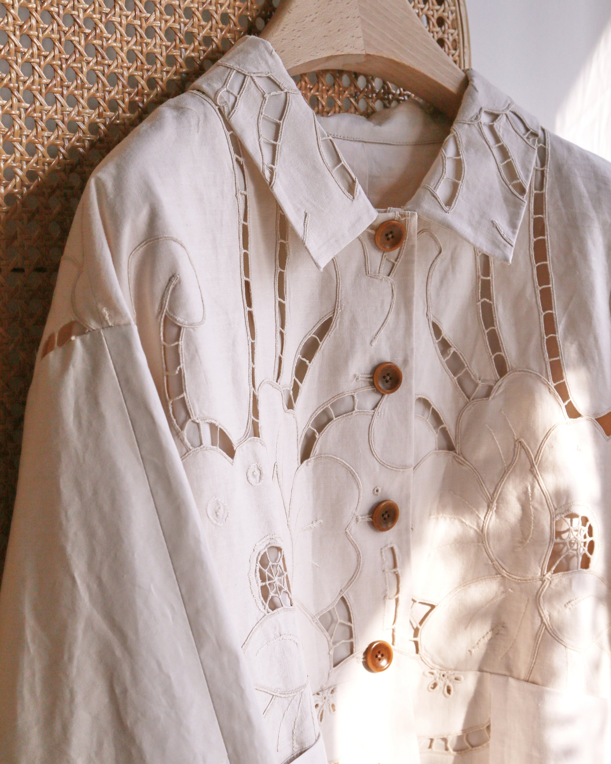 Ivory Cutwork March Jacket