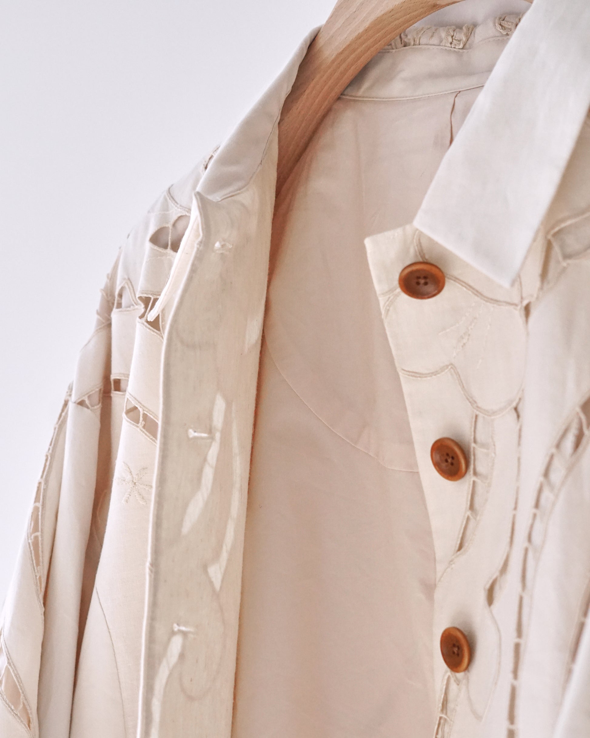 Ivory Cutwork March Jacket
