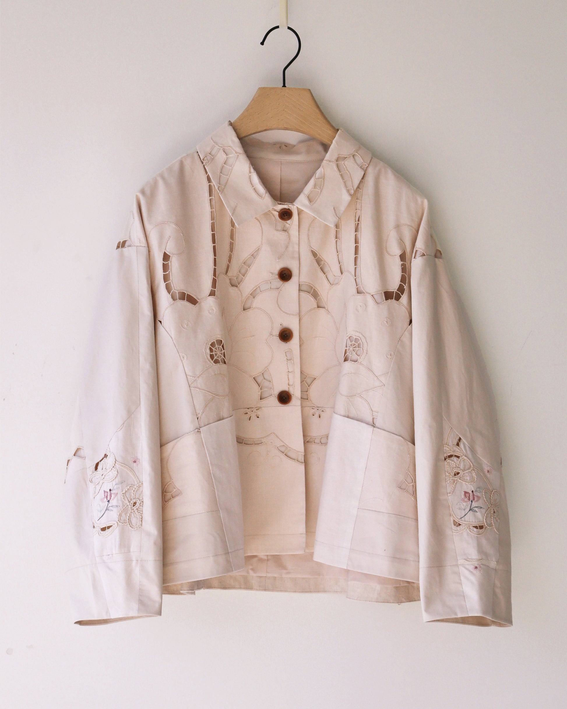 Ivory Cutwork March Jacket