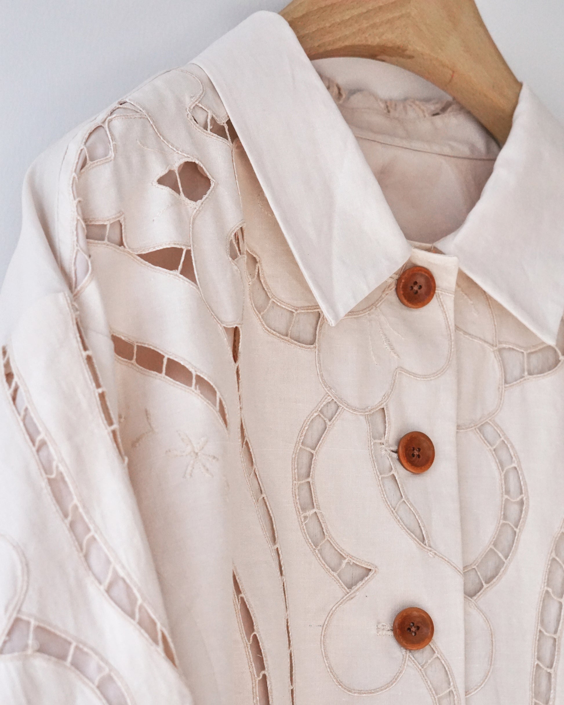 Ivory Cutwork March Jacket