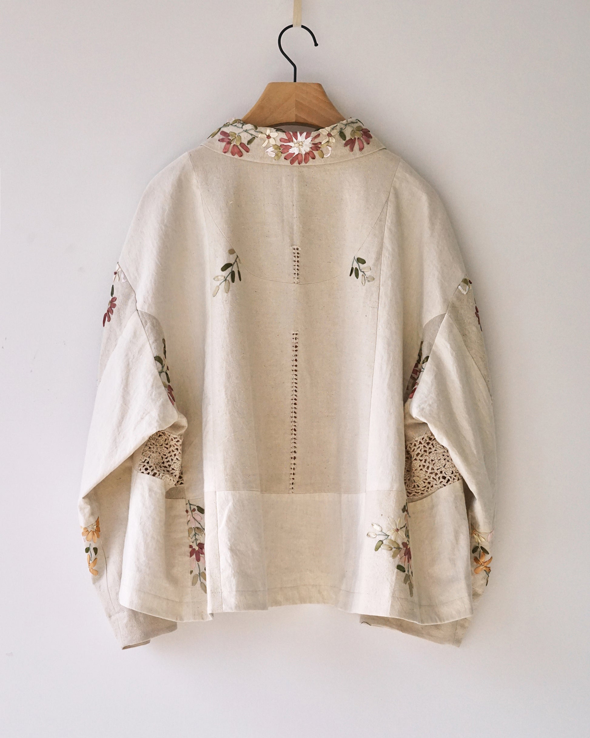 Ribbon Crochet March Jacket