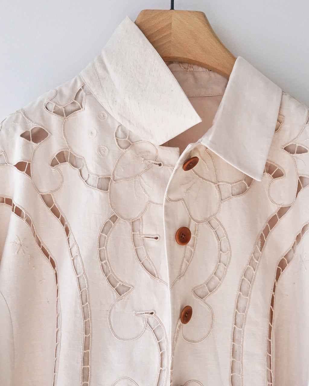 Ivory Cutwork March Jacket
