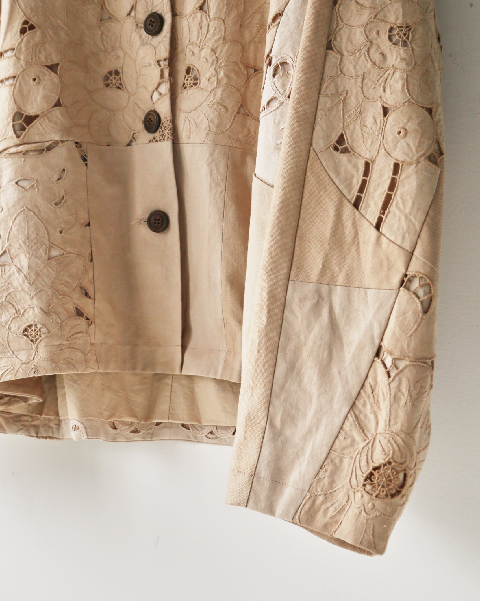 Amber Tea Cutwork March Jacket