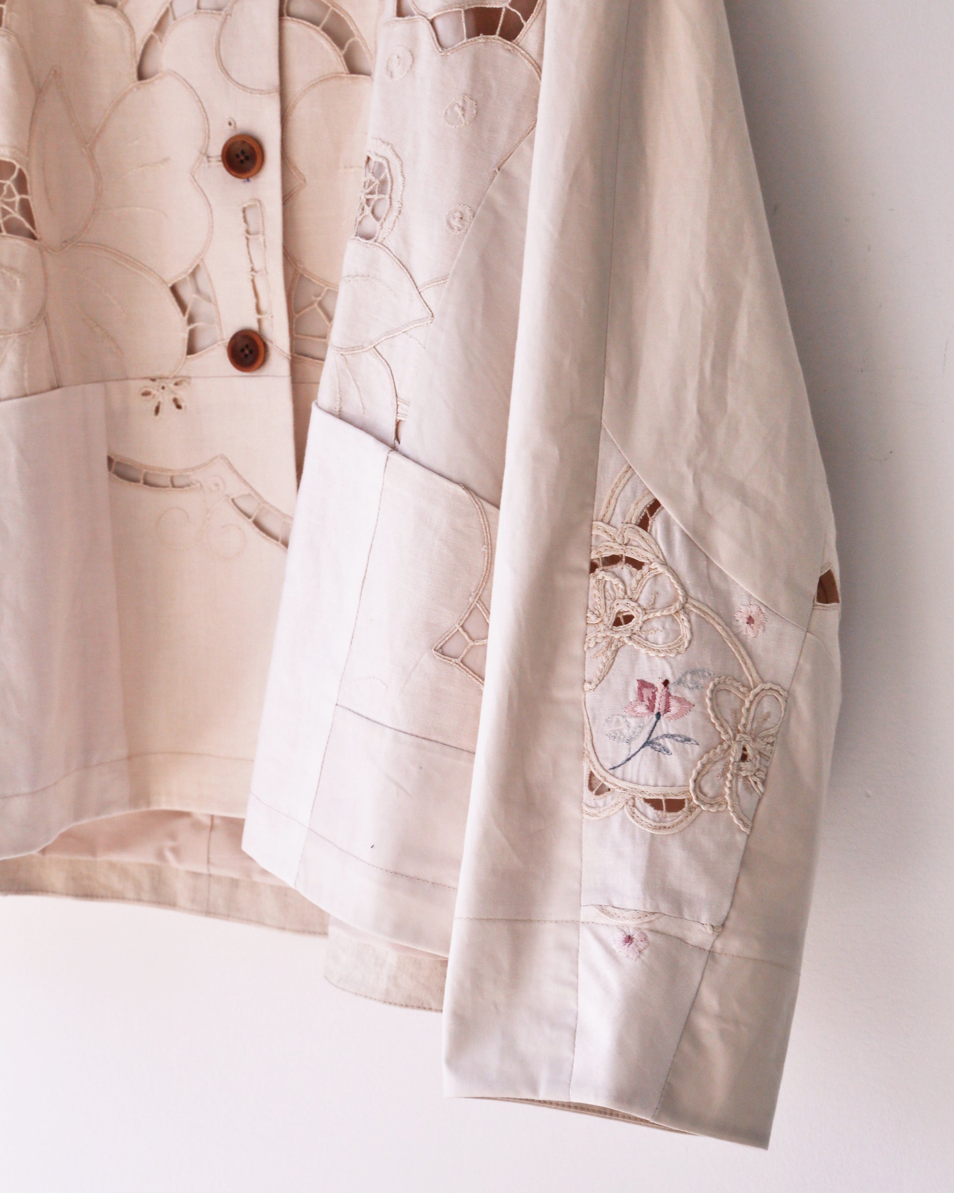 Ivory Cutwork March Jacket