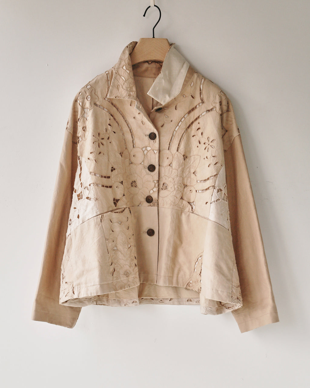 Amber Tea Cutwork March Jacket