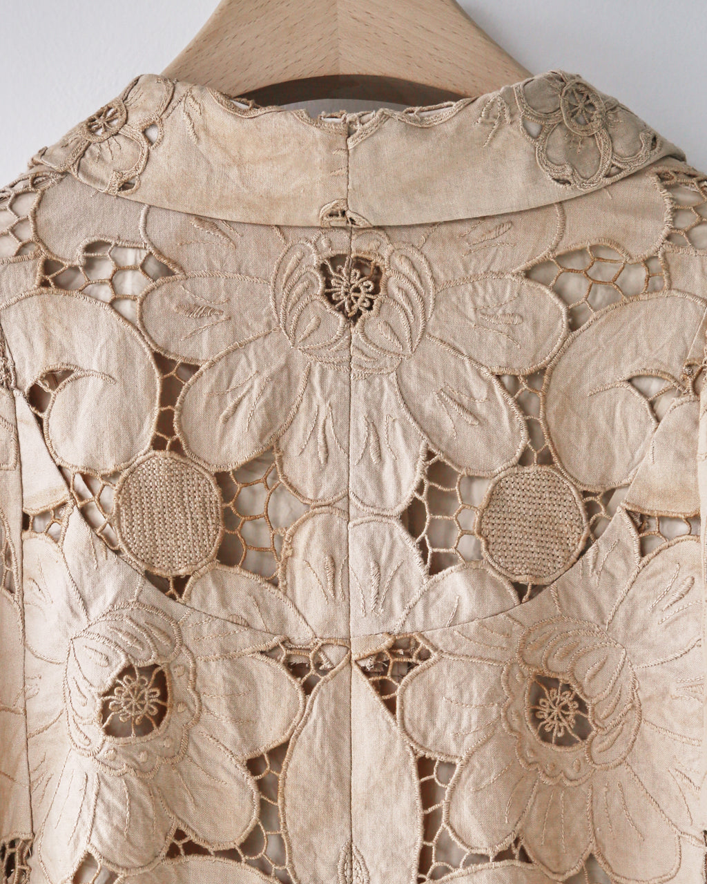 Amber Tea Cutwork March Jacket