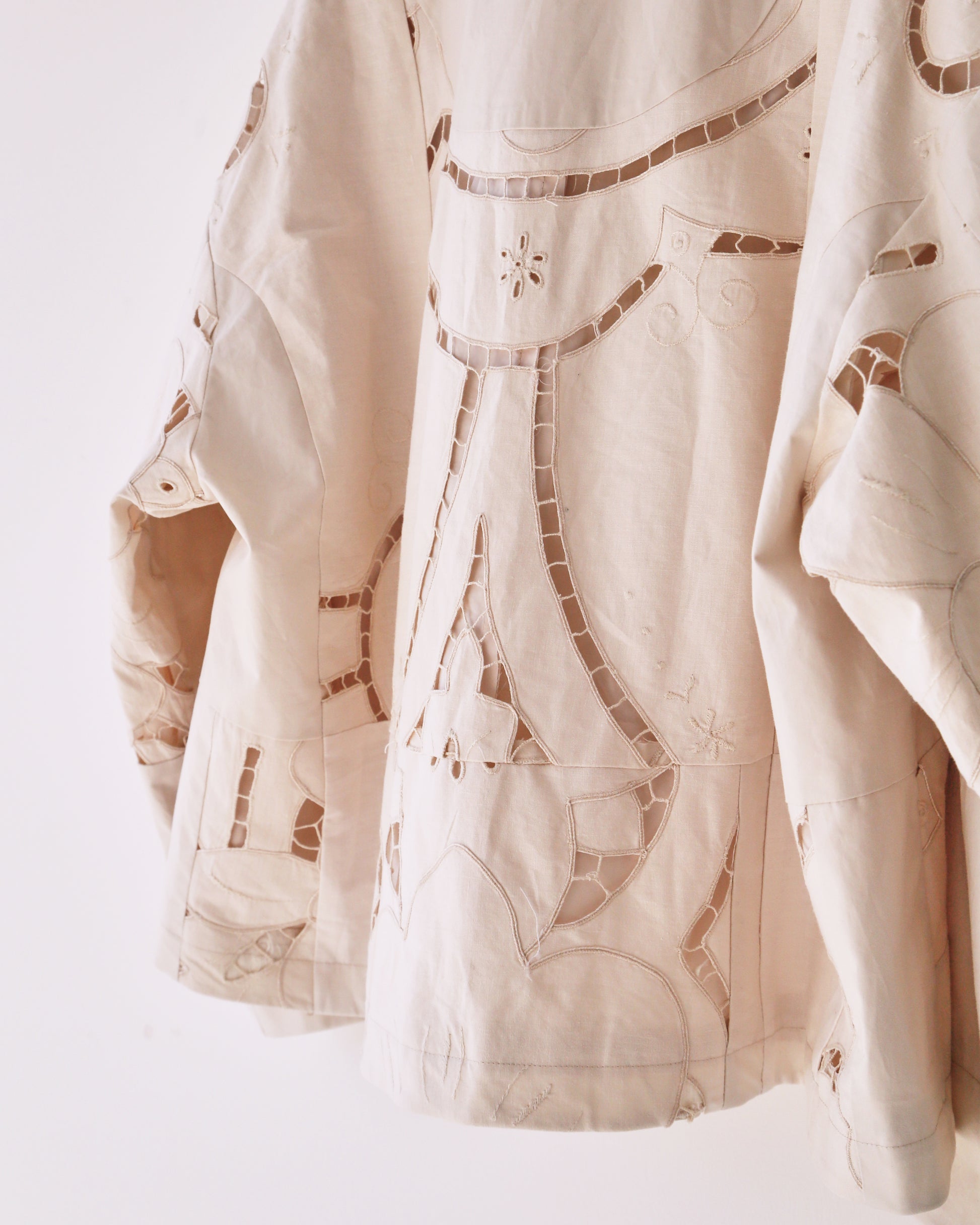 Ivory Cutwork March Jacket