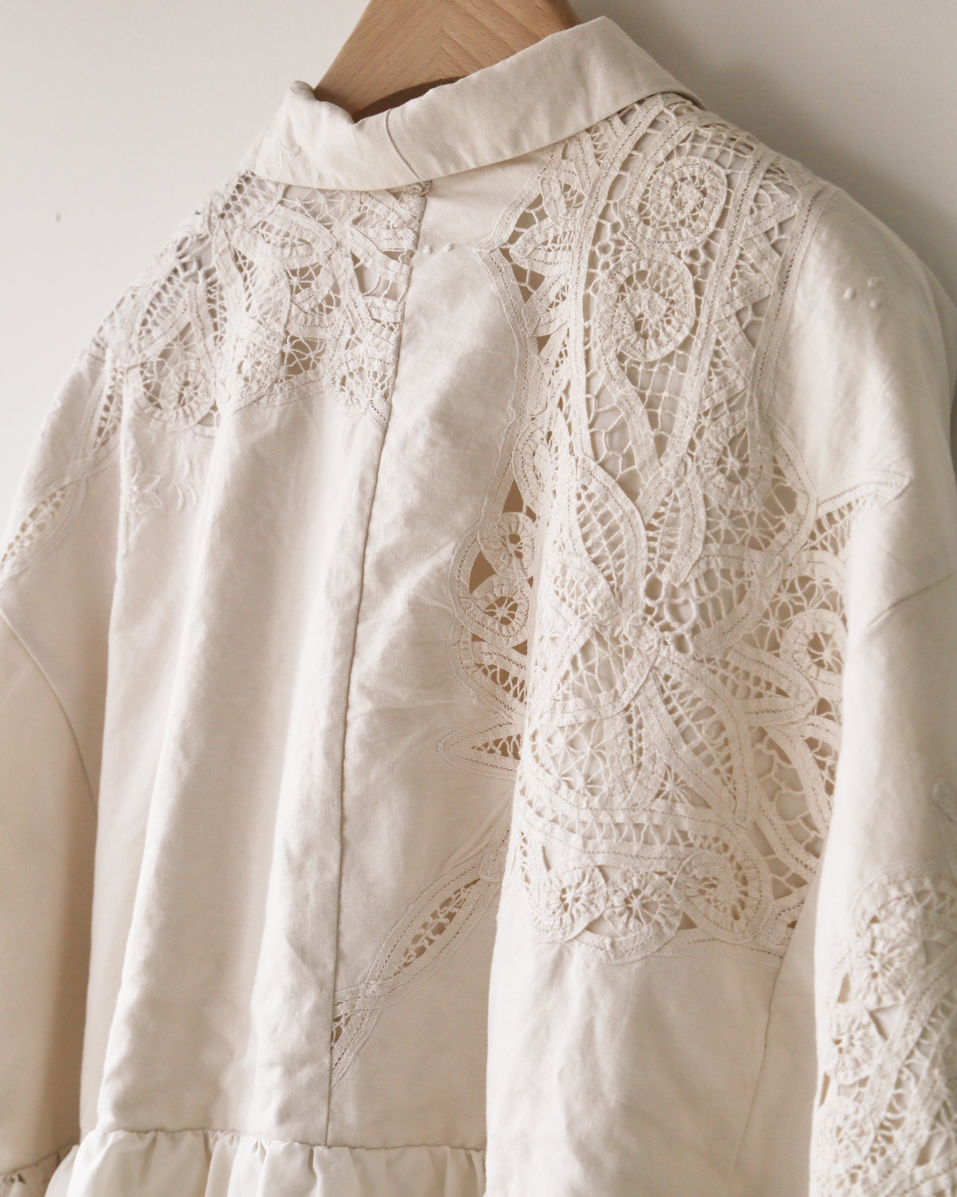Battenberg Lace Echo Blouse